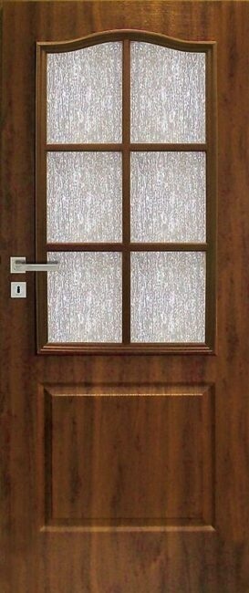 Interiérové dveře Komfort Lux 2*3 70P zlatý dub