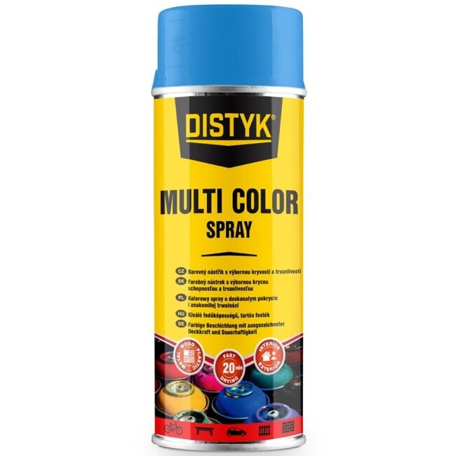 Multi Color Spray Distyk RAL 9005 Černá 400 ml